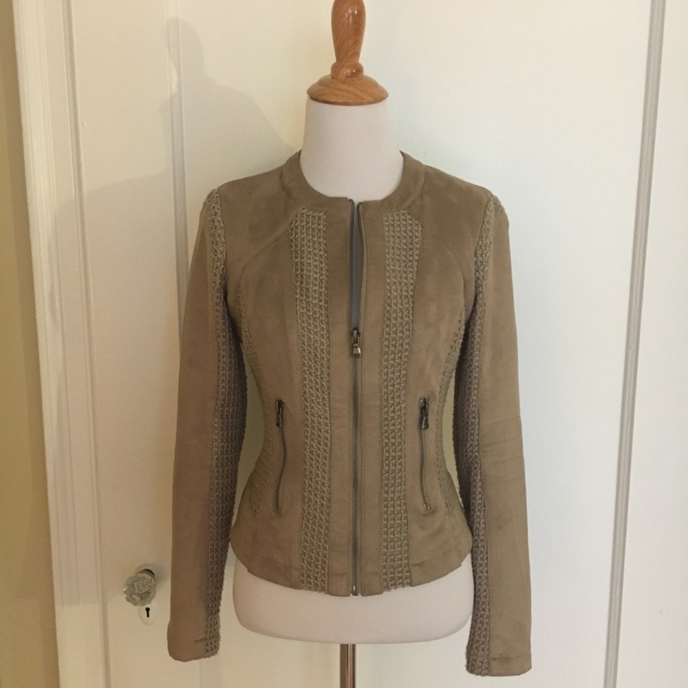 BNCI by Blanc Noir// Suede Jacket